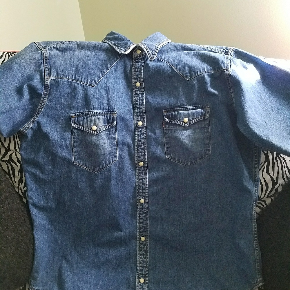 Men's XL  Levi's Red Tab Denim Shirt